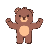 You Got This Teddy Bear Sticker by BEARISH