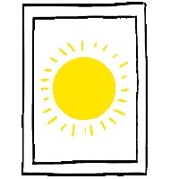 Sun Picture Sticker by Sophya Acosta Lighting Design Studio