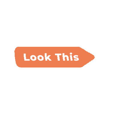 Look Sticker by HoloGraphicDesignFL