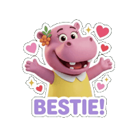 Best Friend Hello Sticker