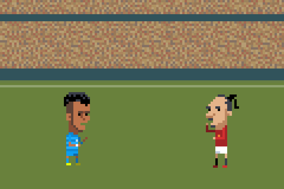 manchester united soccer GIF by 8bit Football