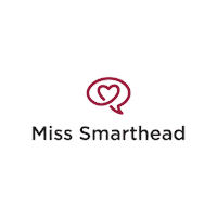 MissSmarthead logo business coach smart Sticker