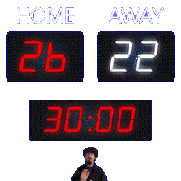 22 Away Sticker