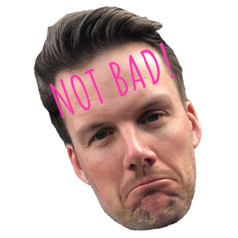 Not Bad Tennis Sticker by tennisewigeliebe
