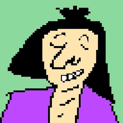 JettStarr giphyupload pixel faces GIF