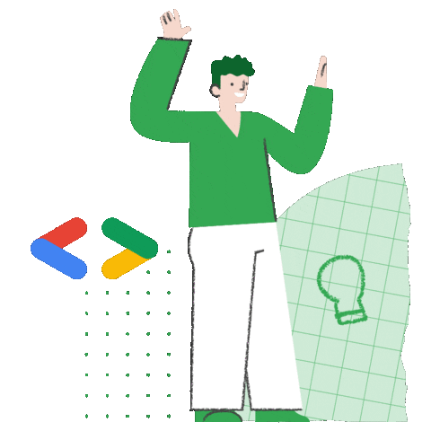 Sticker Coding Sticker by Google Developers