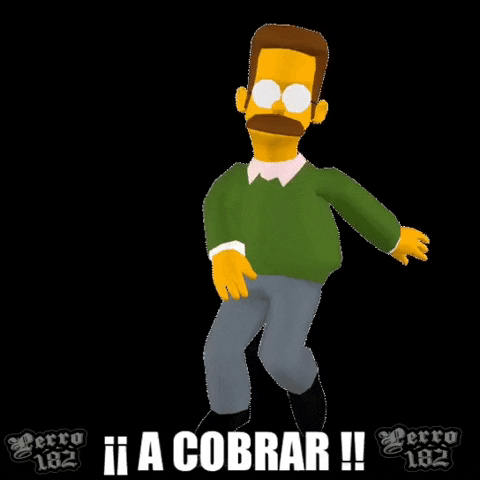 perro182 baile flanders perro182 GIF