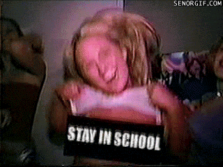 naked school GIF by Cheezburger