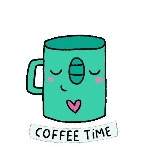 Coffee Time Sticker