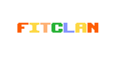 Pixel Fitness Sticker