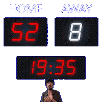 8 Away Sticker