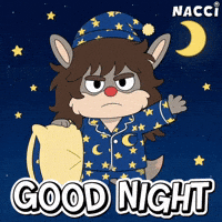 Tired Good Night GIF