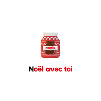 Joyeux Noel Love Sticker by Nutella France