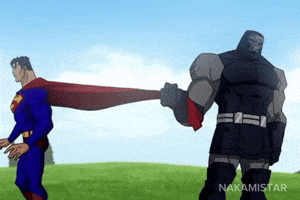 Superman Holding GIF