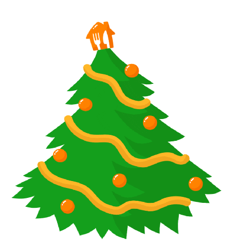 Merry Christmas Sticker by Just Eat Takeaway.com