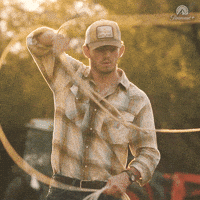 Cowboy Rope GIF by Dutton Ranch