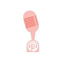 podcastoneau radio podcast interview mic Sticker