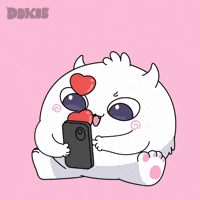 dokisofficial love cute heart kawaii GIF