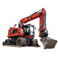 Cat Machine Sticker by Hansfuchs