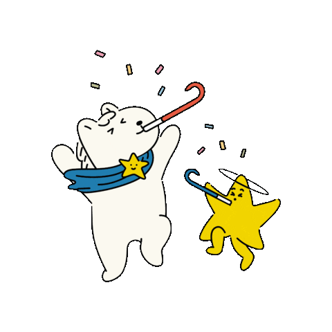 Happy Celebration Sticker by Jeonju University