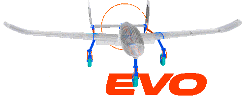 Evo Sticker by planeprint