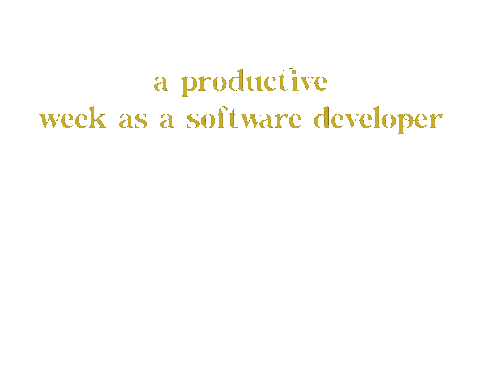 Software Developer Work Sticker