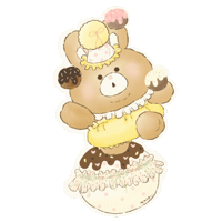 ふわくま Sticker by fuwakuma.yuco