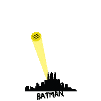 Batman Spotify Sticker by Vendita Automatica
