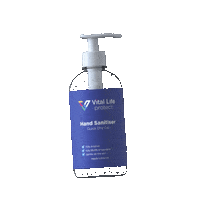 VitalLifeUK germs sanitiser antibacterial handsanitiser Sticker