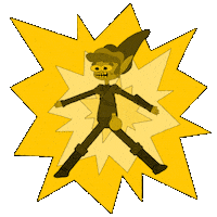 tysonjames cartoon shocked link electric Sticker