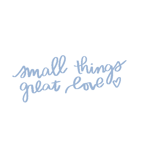 Things Blue Text Sticker