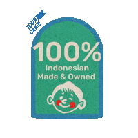 Indonesia Sticker by yourganic