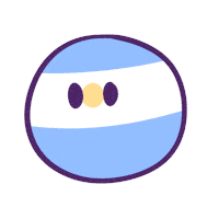 beckrwc sweet argentina country balls Sticker