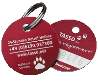 Dogtag Marke Sticker by TASSO e.V.