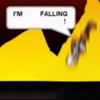 Toby Fox Falling GIF