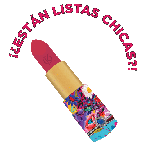 Lipstick Chicas Sticker by Kenia Ontiveros Beauty
