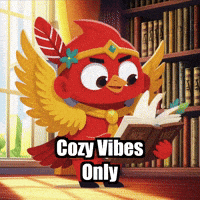 Relaxed Reading GIF by The Cardinal Virtue