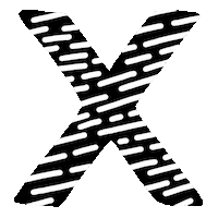 X Alphabet Sticker