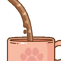 Coffee Morning Sticker by Bichi Mao
