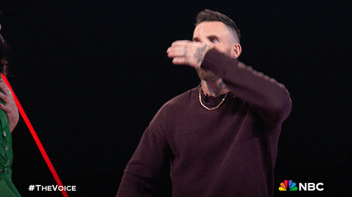 Adam Levine Break A Sweat GIF by The Voice