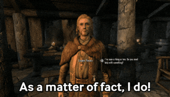 Elder Scrolls Yes GIF by Fire Mountain Productions
