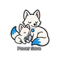 Babyfox Chillmode Sticker