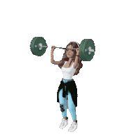 elistorycriativo girl gym academia menina Sticker