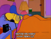 Excited Season 3 GIF by The Simpsons