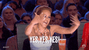 happy americas got talent GIF by NBC