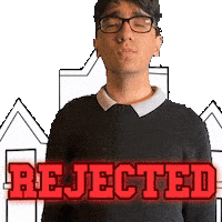 Rejected College Sticker