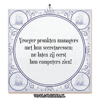 Humor Werk Sticker by Tegelspreuken.nl
