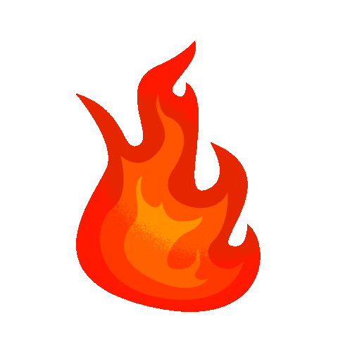 Fire Flame Sticker