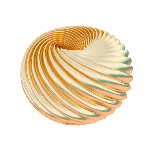 3D Gold Sticker by Vince Mckelvie