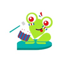 yosoykolbicr frog tricolor costarica rana Sticker